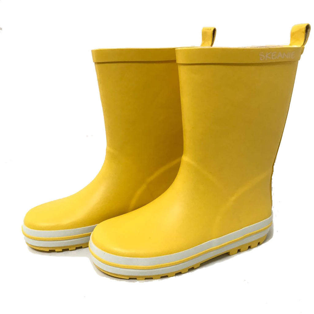 Natural Rubber Gumboots Yellow Size EU30 | SKEANIE