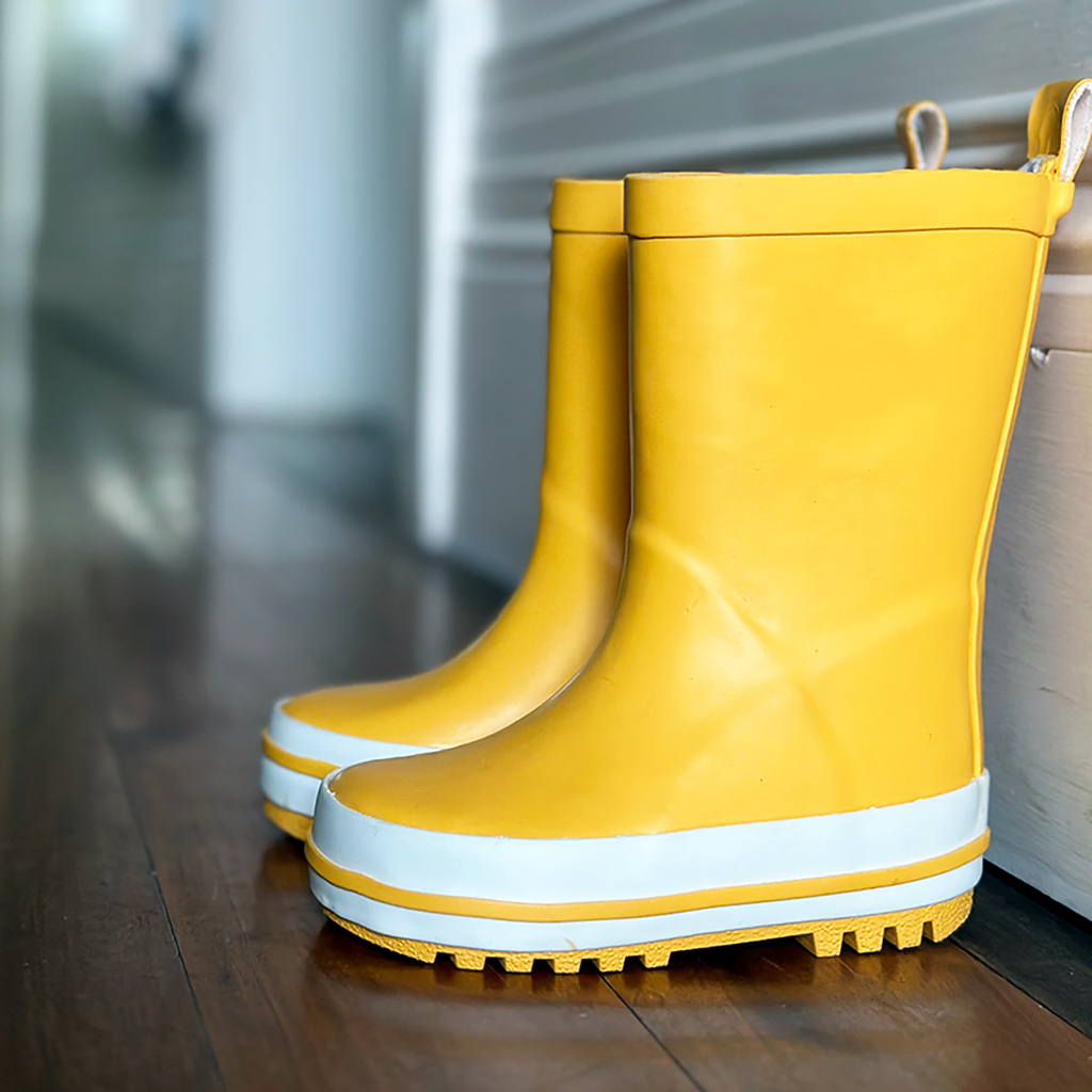Natural Rubber Gumboots Yellow Size EU30 | SKEANIE
