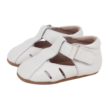 SKEANIE Dakota Ivory Baby and Toddler First/Pre Walker Shoes
