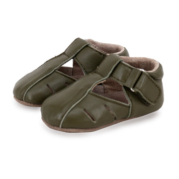 Baby & Toddler First/Pre Walker Dakota Shoes Khaki - SKEANIE Shoes for Kids