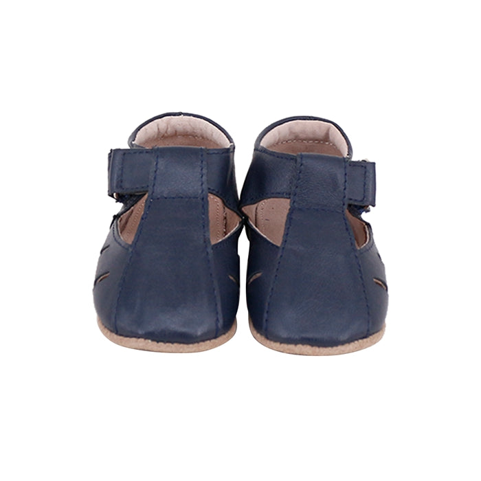 Dakota Navy Baby and Toddler First/Pre Walker Shoes