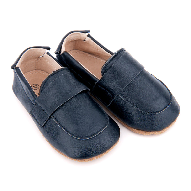 SKEANIE Loafers Baby and Toddler Pre Walker Shoes Navy