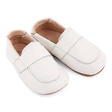 SKEANIE Loafers Baby and Toddler Pre Walker Shoes White