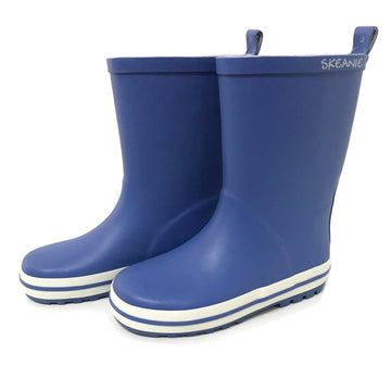 Toddler Gumboots Blue | Natural Rubber Baby Gumboots